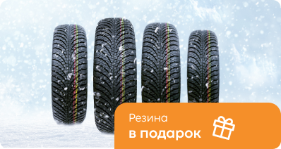 Зимняя резина в подарок
